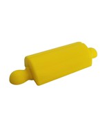 Rolling Pin Recipe Card Stand Business Card Holder - Yellow - Made In US... - $4.99