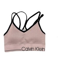Calvin Klein Womens Performance Bra,Pink,Small - £27.70 GBP