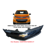 OEM NEW 2017-2021 Chevrolet Bolt EV Front Upper BLACK Grille w/ Emblem 4... - $98.99