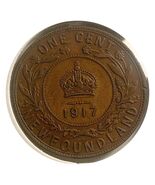 1917 Newfoundland Large Cent  VG Condition - $7.90 CAD