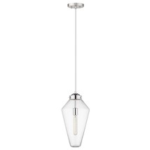 Ballina 1-Light Polished Nickel Mini-Pendant - £278.29 GBP