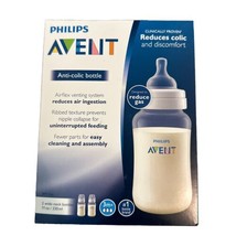 Philips Avent Anti-colic Baby Bottles 2pck Reduces Discomfort 11oz / 330ml  3 m+ - £18.78 GBP