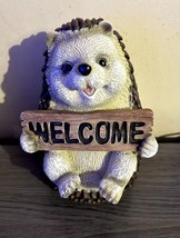 Latex Mould/Mold &amp; Fibreglass Jacket To Make This Lovely Welcome Hedgehog. - £57.11 GBP