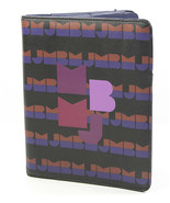 Marc Jacobs Dark Ultraviolet Multi Logo Tablet iPad Folio Book Case NWT  - £43.13 GBP