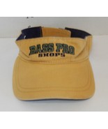 Bass Pro Shops adjustable One Size Visor Hat Cap Gold Tan - $15.69