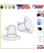 Comfortable 15mm Suction Cups for Nipple Correction - 2 Pack Quality Sil... - $19.79