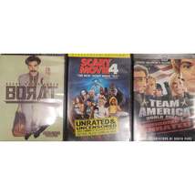 Comedy DVD 3 Pack: Borat, Team America, Scary Movie 4 - £7.19 GBP