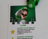 2018 Mario Kart Monopoly Gamer Replacement Piece Luigi Token w/ Card - £3.80 GBP