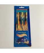 Hot Wheels Pencil 8 Pack Writing Utensils Vintage 2004 Mattel Tara Schoo... - $20.23 CAD