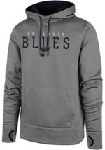 &#39;47 St. Louis Blues Grey Rush Line Forward NHL Hockey Pullover Sweatshir... - £47.54 GBP