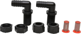 Valley Industries Polypropylene Elbow Nozzle Body Kit - 11/16&quot; MPS X 3/8... - $26.37