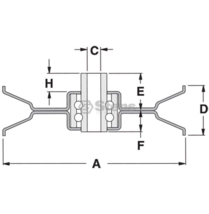 Heavy Duty V-Idler Pulley for John Deere AM103019 AM115682 AM32672 24H16... - $21.53