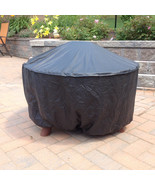 30 Inch Round Fire Pit Cover 100% Embossed Vinyl from Patio Style Concepts - €15,64 EUR