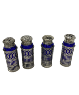 Vintage AB Rogers Silver Company Silverplate Salt &amp; Pepper Shaker Set in... - €20,38 EUR