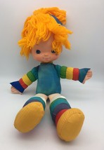 Vintage Rainbow Brite Doll Cloth Body Yarn Hair 1983 Hallmark 18&quot; - £28.02 GBP