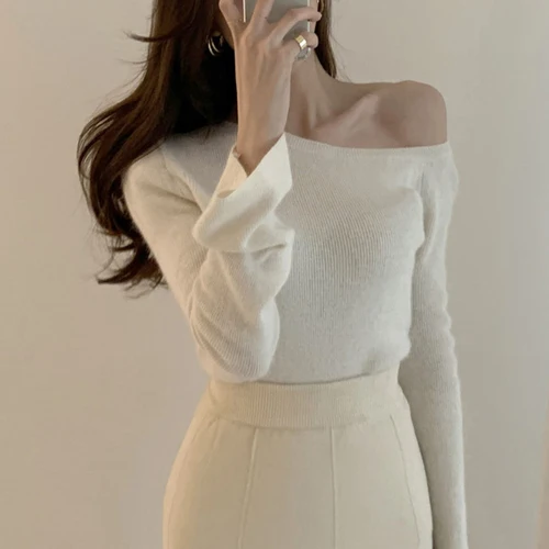 Gagaok Office Lady Korean Simple   2020 Spring Autumn New  Solid Slim Chic Wild  - £95.36 GBP
