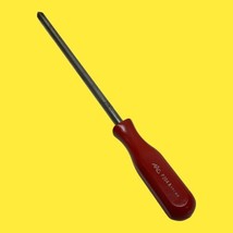 Mac Tools Phillips Screwdriver P204A Red Hard Handle 12 &quot; #4 End USA Mechanic - £19.09 GBP