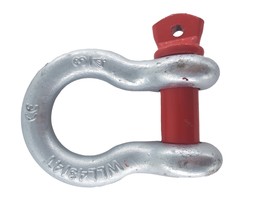 (2) 3/4“ SCREW ANCHOR SHACKLE *w/red PIN CLEVIS RIGGING BUMPER JEEP OFF ... - $862.99 MXN
