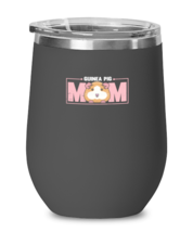 Wine Tumbler Stainless Steel Insulated Funny Guinea Pig Mom  - £19.55 GBP