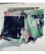 Jolie &amp; Joy Tie Dye Terry Shorts Casual Lounge Drawstring Juniors NEW S,... - $34.18 CAD