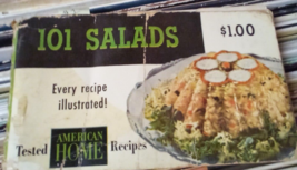 101 Salads American Home Recipes Illustrated Cookbook - $1.98
