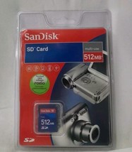 New San Disk 512MB Megabyte Sd Camera Memory Card - £12.75 GBP