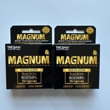 Trojan Magnum Large Size Gold Collection Condoms - 2 Pack - £8.57 GBP