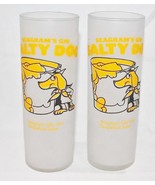 Pair of Vintage Seagrams Gin Salty Dog Recipe Advertising Glasses - $39.95 CAD