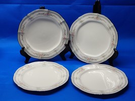 Noritake 7293 Rothschild 8.375” Salad Plates Ivory China - Japan - Mint Set Of 4 - £17.80 GBP