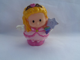 Fisher Price Little People 2011 Princess Sarah Lynn Pink Dress Figure  - £1.16 GBP