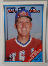 1988 Topps Traded #65T Mark Marquess Team USA Head Coach Baseball Card - £0.74 GBP