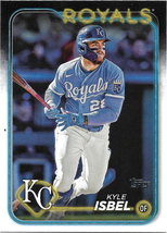 Kyle Isbel 2024 Topps #525 Kansas City Royals Baseball Card - $0.65