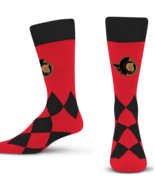 For Bare Feet Big Diamond Socks Ottawa Senators One Size Team Color - $9.50