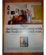 Vintage Dutch Boy Naiplex Paint Print Magazine Advertisement 1966 - $5.41 CAD