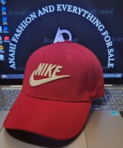 Nike Sport Essentials Cap  Strapback adjustable Red hat - $458.46 MXN