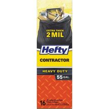 Contractor Trash Bags, Heavy Duty, 55-Gallon, 16-Ct. - $46.63 CAD