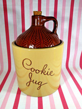 Darling 1950&#39;s Monmouth Western Stoneware Moonshine Jug Primitive Cookie Jar - £38.36 GBP