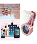 Color: Gold - Glow Face 3 In 1 Photo Lens And Fill Lighting Clip - $76.27 CAD