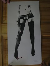 AFI Poster Signed And Numbered Silk Screen A Fire Inside Cleveland Septe... - $134.46