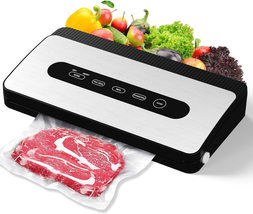 Vacuum Sealer Machine, COKUNST Vacuum Sealer Machine(60Kpa), Automatic A... - £14.78 GBP