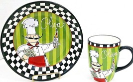 Anne Tavoletti Chef&#39;s On The Go Bowl &amp; Coffee Cup Certified International - £13.95 GBP