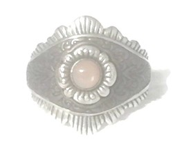 Eye Ring Pollack Vintage Southwest Sterling Silver Band Boho Ring Size 8.7 - £66.55 GBP