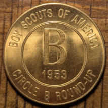 1953 Boy Scouts of America Circle B Round Up Liberty Bell Commemorative ... - $18.53