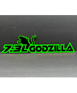 For Godzilla Badges Emblem RAGING 7.3 Green/Black, 2 BADGES, Angry Fende... - €66,39 EUR