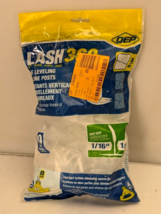 Pack of 100 QEP LASH 360 Tile Leveling System Project 1/16 in. / 1.5mm W... - $11.66