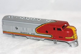 Tyco HO Scale EMD F7 Santa Fe number locomotive shell 4015 missing horns #2 - $10.75