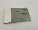 2005 Nissan Altima Owners Manual Handbook K01B26006 - $14.84