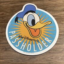 Walt Disney World Passholder Donald Duck Refrigerator Fridge Car Magnet ... - $7.92