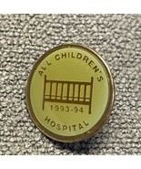 Vintage All Children’s Hospital 1993-1994 Tie Lapel Pin Clip KG JD - £9.34 GBP