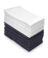 Simpli-Magic Cotton Hand Towels, 16&quot;x27&quot;, Gray/White 10 Count - $33.95 CAD